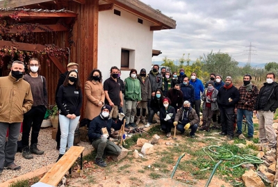 Rock &amp; Tools colabora en el Taller práctico de construcción con Piedra de Okambuva